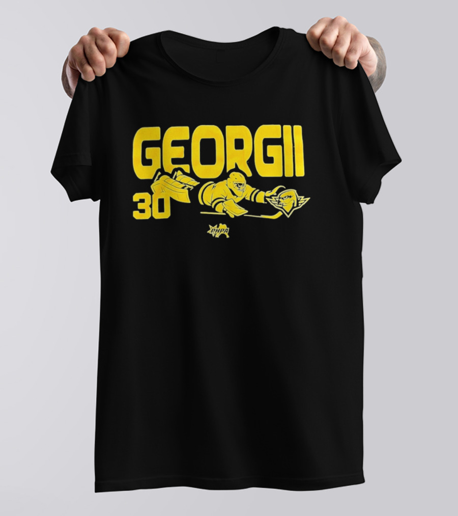 Georgii Romanov 30 Springfield Thunderbirds Hockey Player T-Shirt