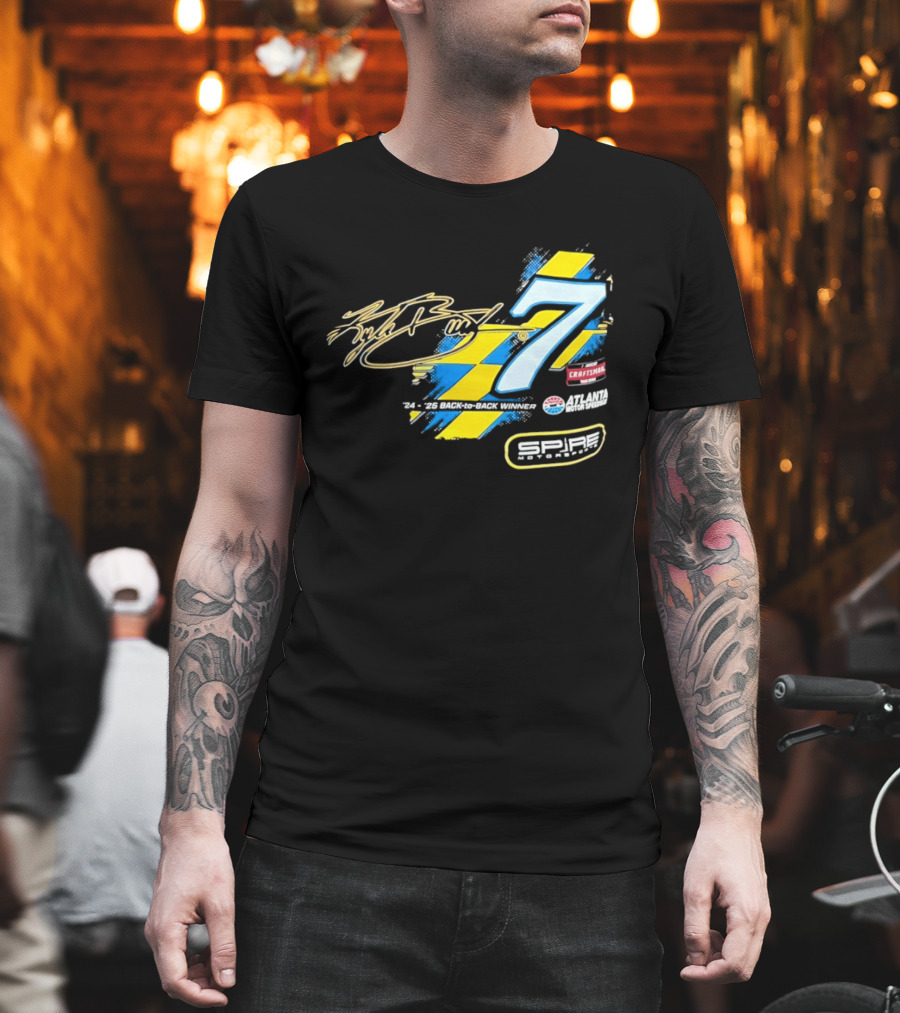 Kyle Busch Signature 7 Spire Motorsports Craftsman Atlanta Motor Speedway T-Shirt