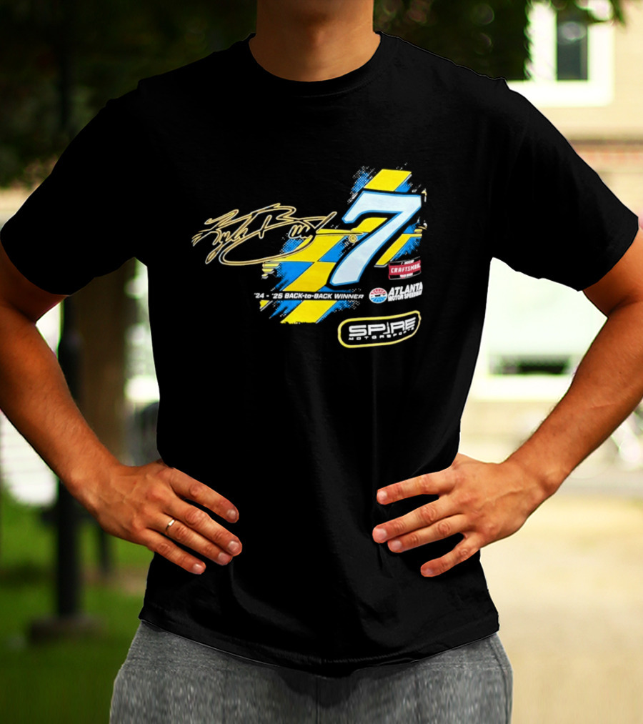 Kyle Busch Signature 7 Spire Motorsports Craftsman Atlanta Motor Speedway T-Shirt