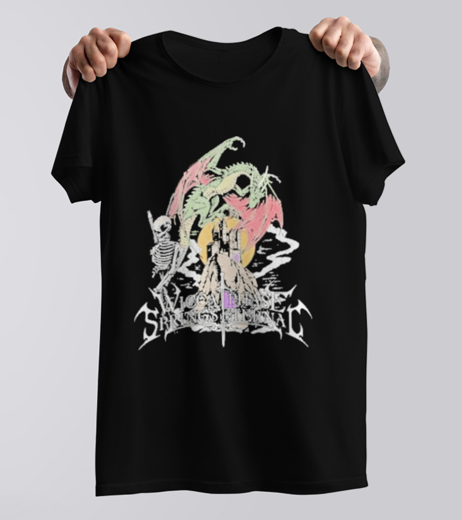 Wiccaphase Twilight Fantasy Dragon Enchantment T-Shirt