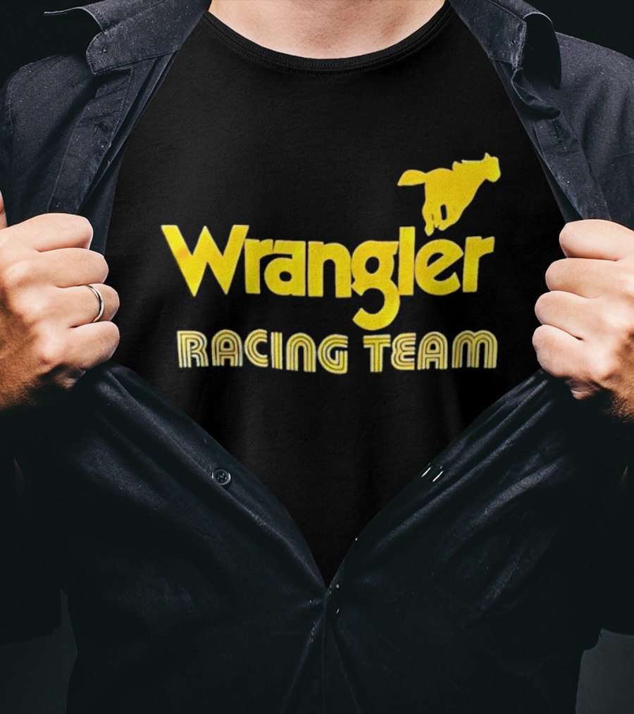Wrangler Racing Team NASCAR Vintage Mustang T-Shirt