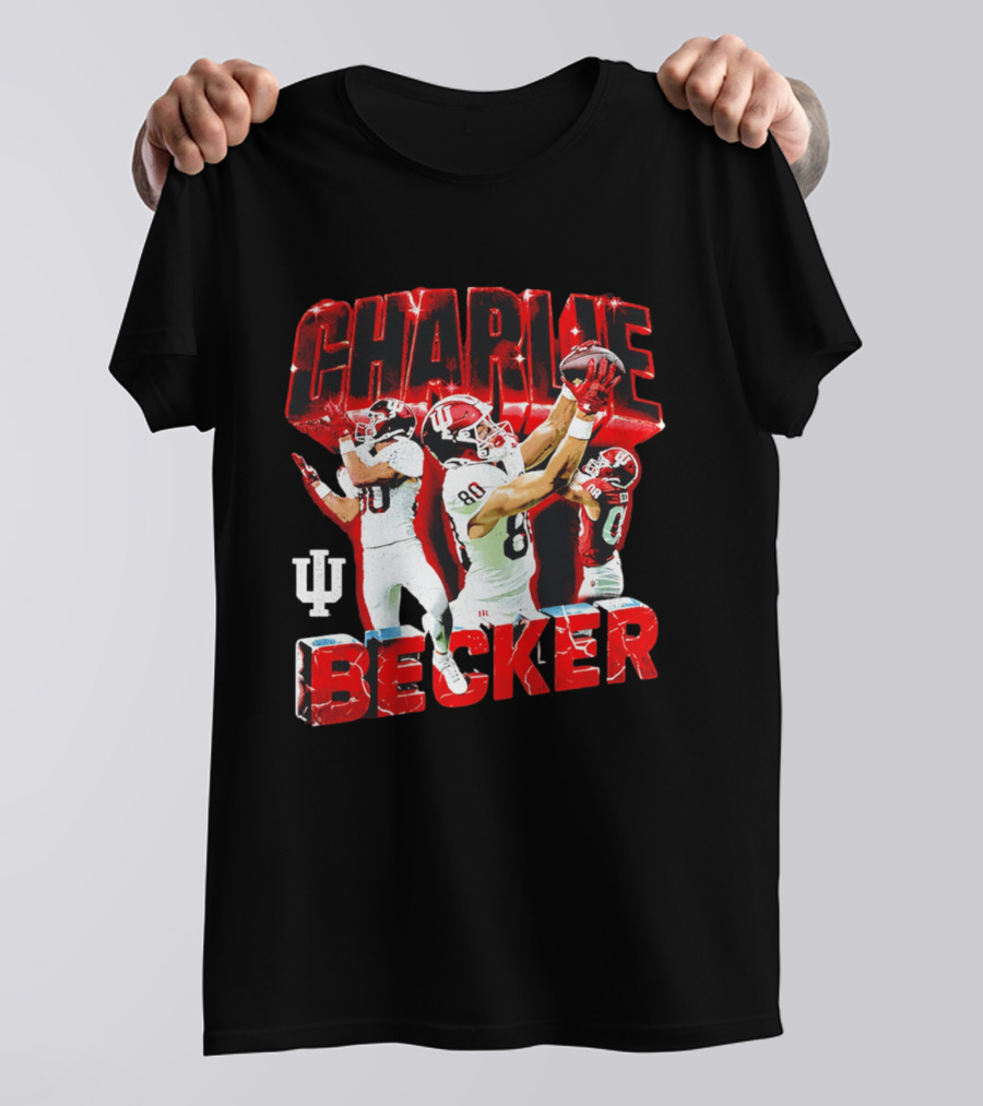 Charlie Becker Indiana Hoosiers Football 90s IU T-Shirt