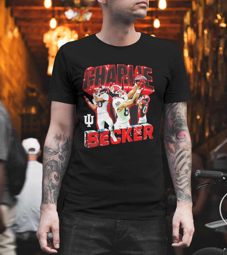Charlie Becker Indiana Hoosiers Football 90s IU T-Shirt