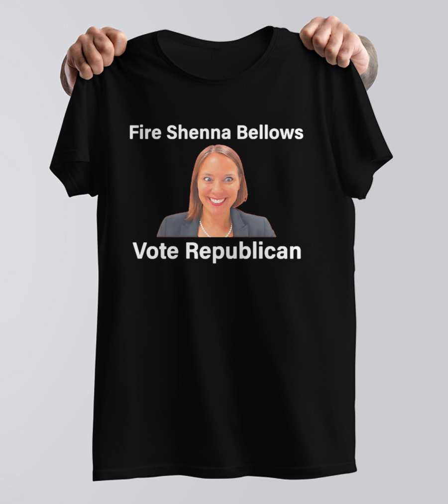 Fire Shenna Bellows Vote Republican 2026 T-Shirt