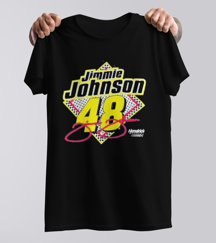 Hendrick Motorsports Jimmie Johnson 48 Racing Team NASCAR Fan T-Shirt