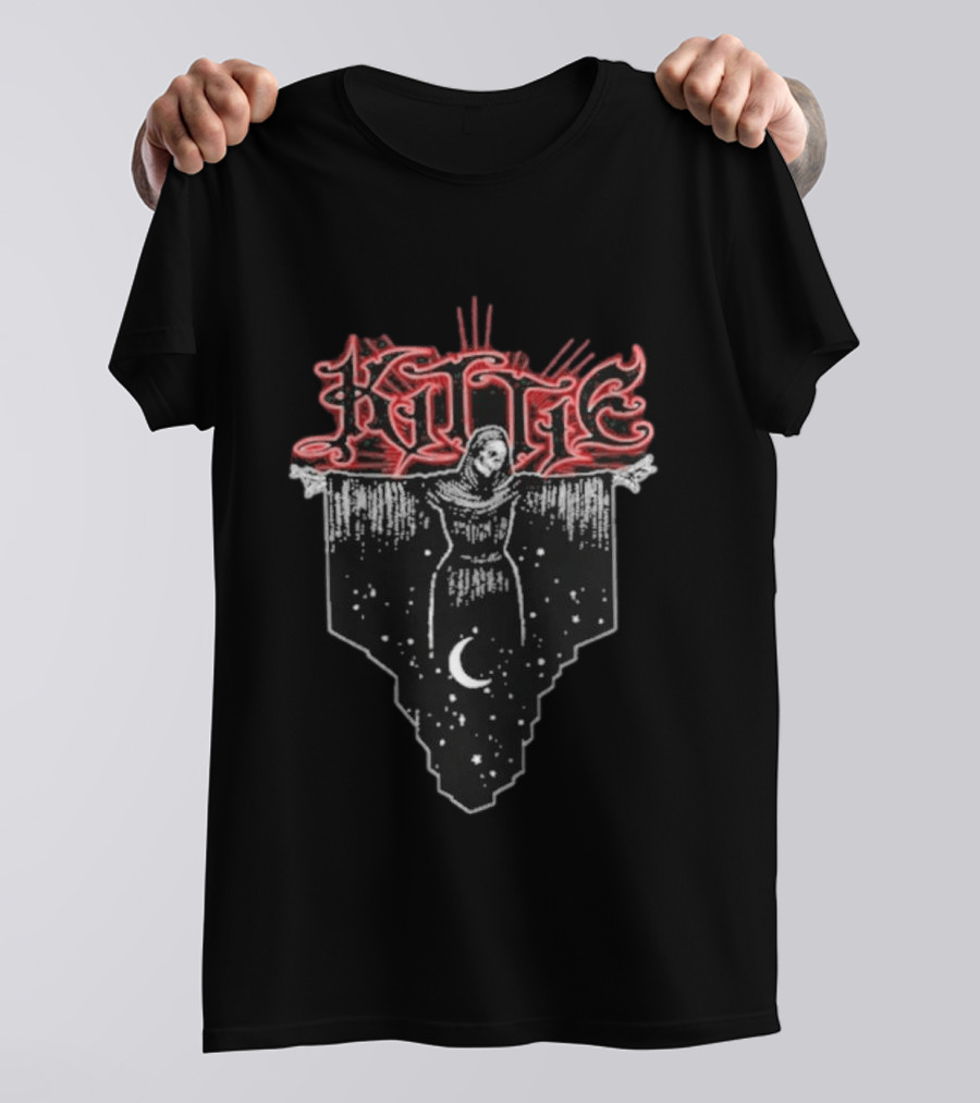 Kittie Reaper Gothic Moonlit Scene T-Shirt