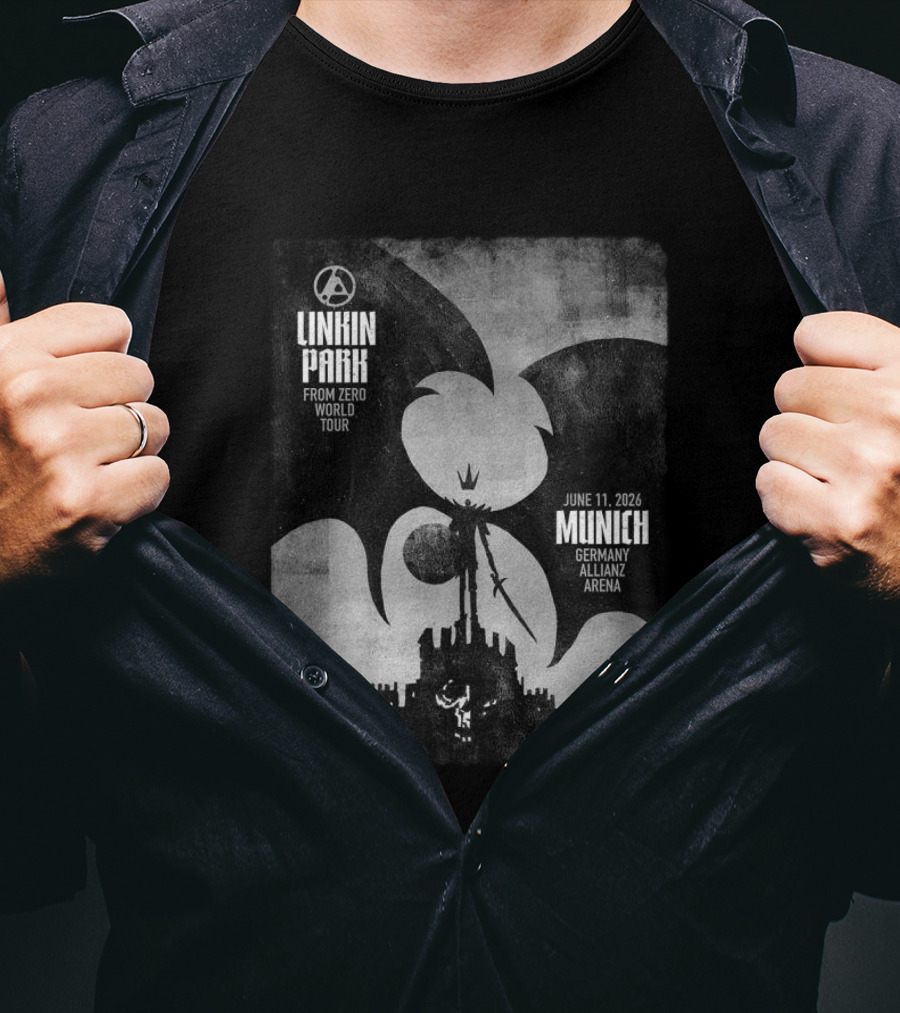Linkin Park From Zero World Tour Allianz Arena Munich Germany June 11 2026 T-Shirt