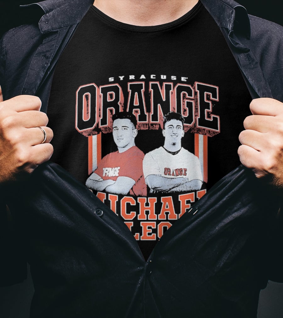 Syracuse Orange Michael Leo NCAA Lacrosse T-Shirt