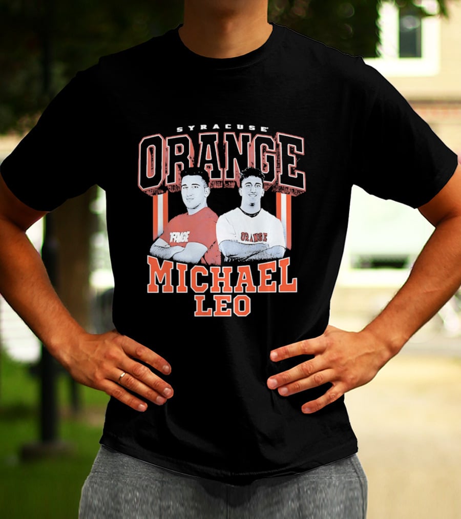 Syracuse Orange Michael Leo NCAA Lacrosse T-Shirt