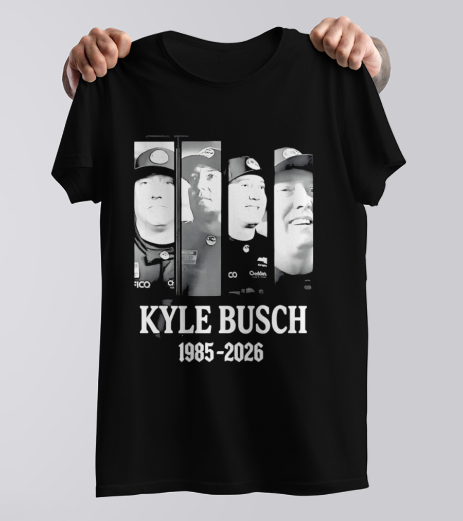 Kyle Busch 1985 2026 Racing T-Shirt