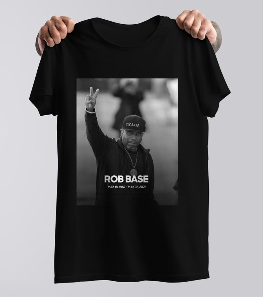 Rob Base May 18 1967 May 22 2026 T-Shirt