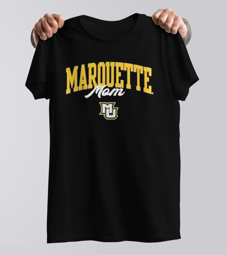 Marquette Golden Eagles Mom MU Logo Summit Sportswear T-Shirt