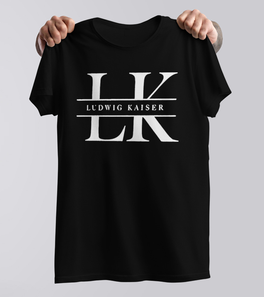 WWE Ludwig Kaiser LK Black T-Shirt