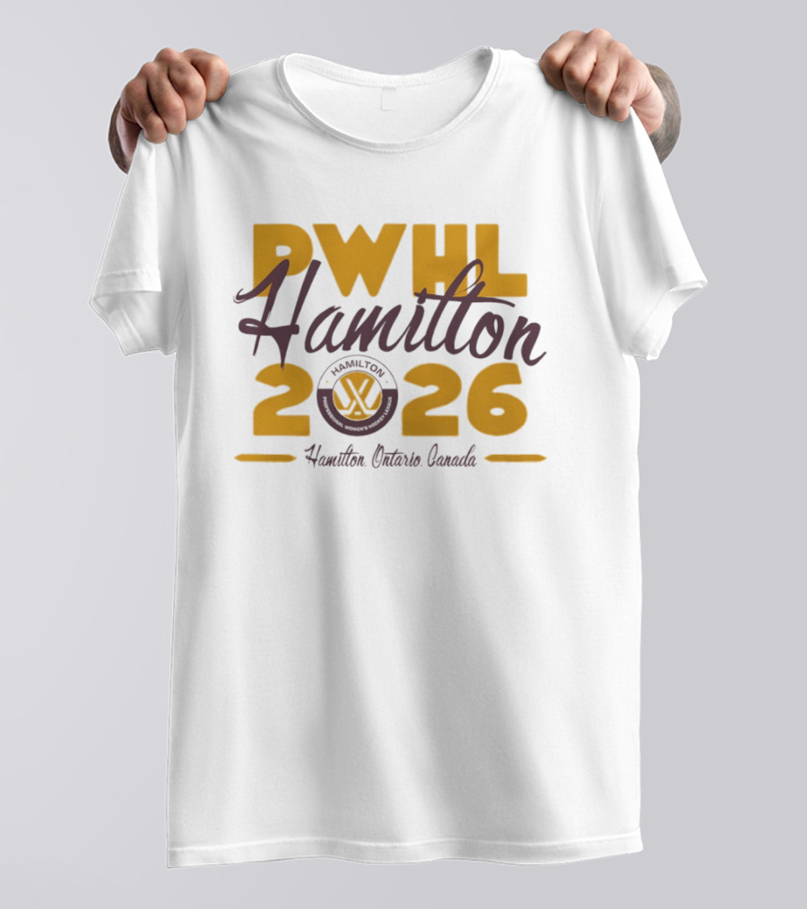 PWHL Hamilton Ontario Canada 2026 T-Shirt