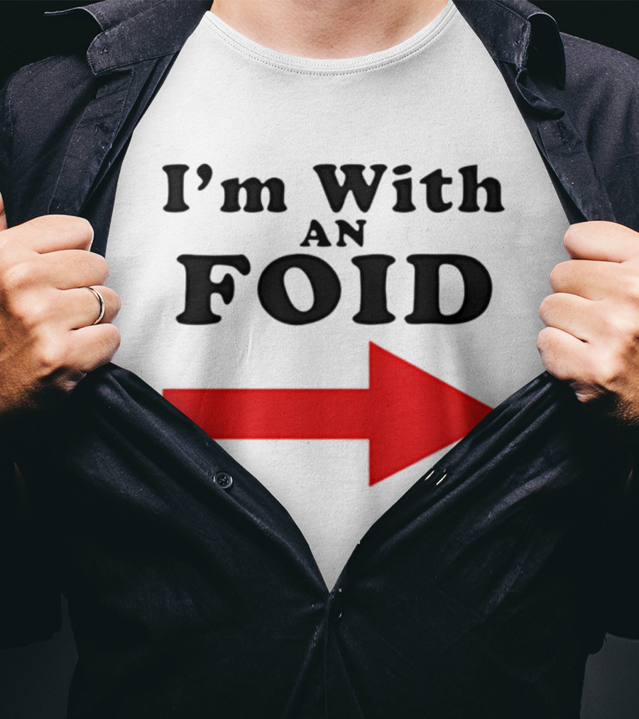 I'm With An Foid Red Arrow T-Shirt