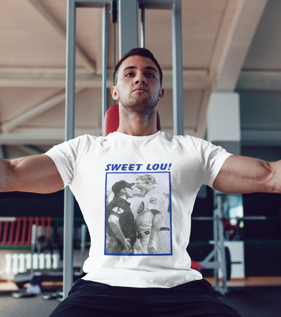 Sweet Lou Piniella Chicago Cubs MLB Umpire Confrontation T-Shirt