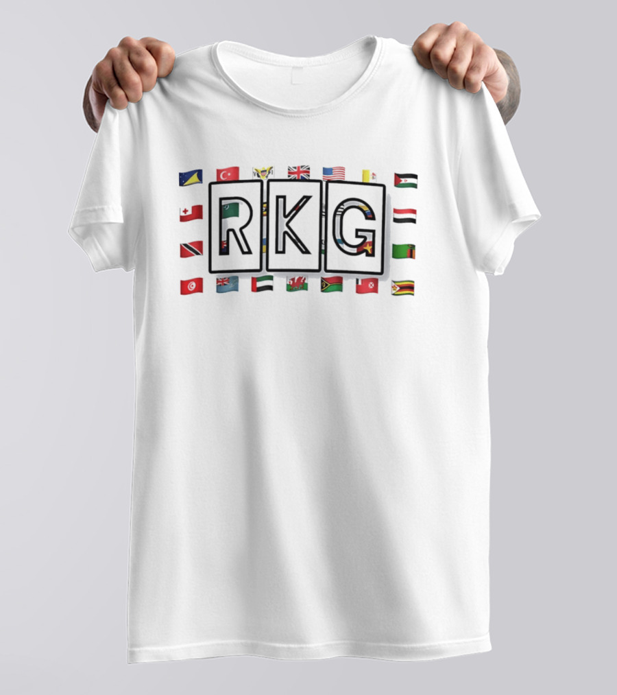 RKG International Flags World Travel Geography Education T-Shirt
