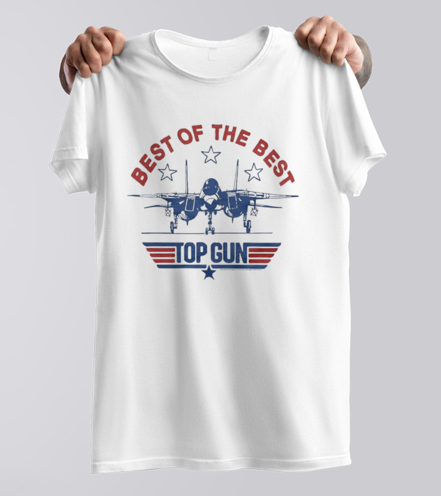 Top Gun Best Of The Best F 14 Tomcat Jet Fighter Movie T-Shirt