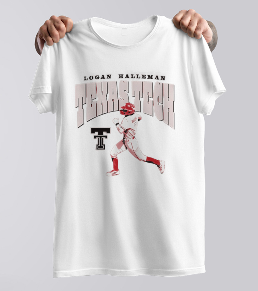 Texas Tech Logan Halleman Running T-Shirt