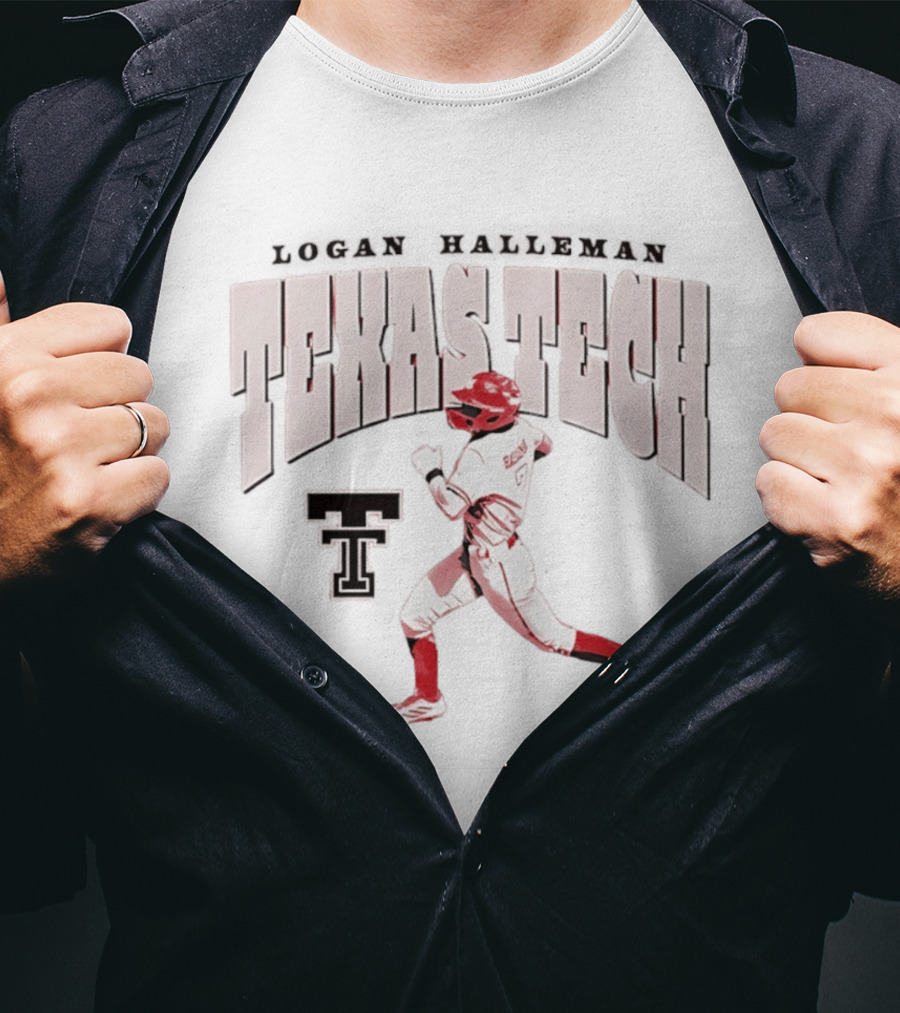 Texas Tech Logan Halleman Running T-Shirt
