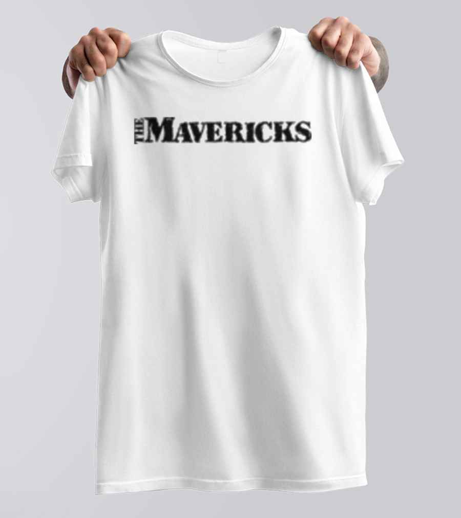 Mavericks Horse And Rider Retro Western T-Shirt
