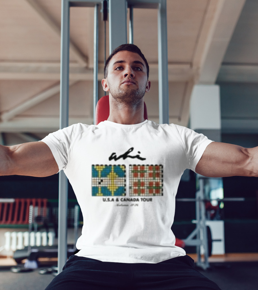 Ali USA Canada Tour Radio Tiles Mosaic T-Shirt
