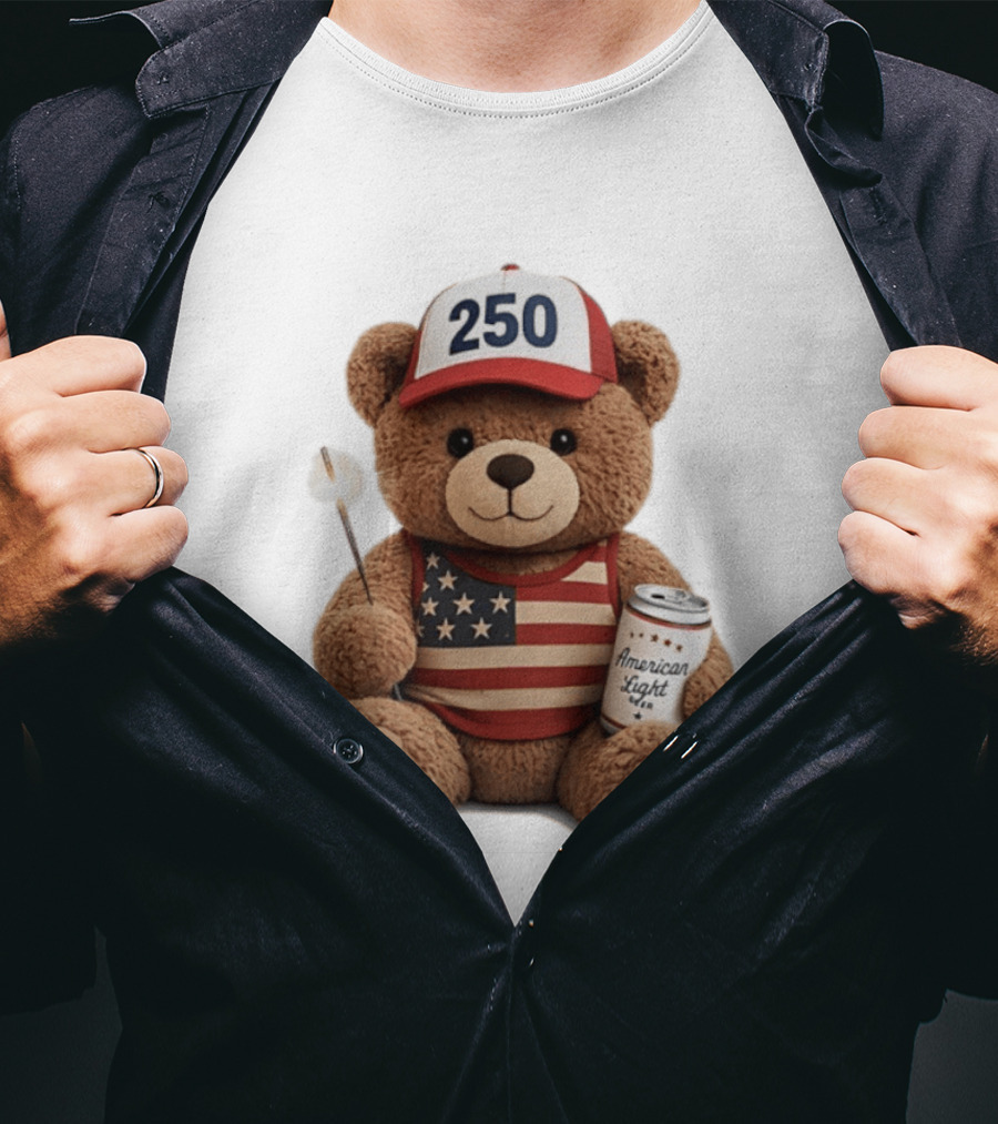 American Bear 250 United States Celebration T-Shirt