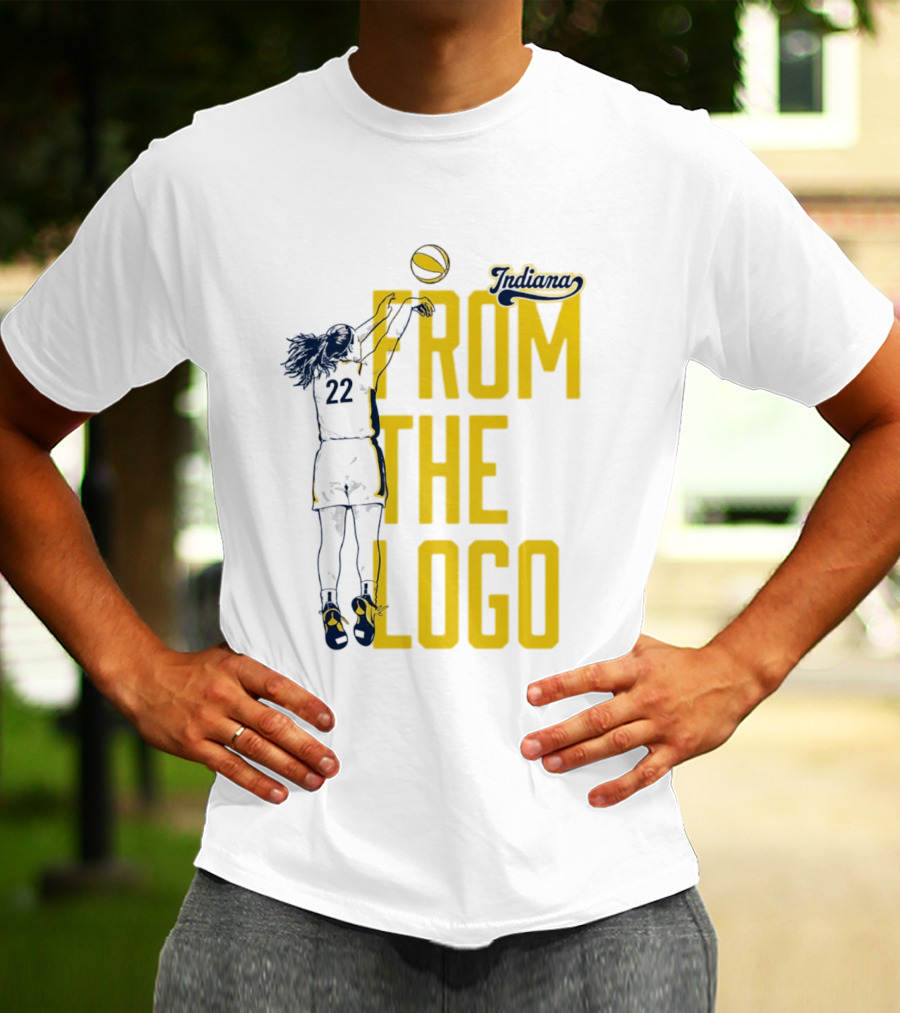 Caitlin Clark Indiana From The Logo Basketball 22 T-Shirt