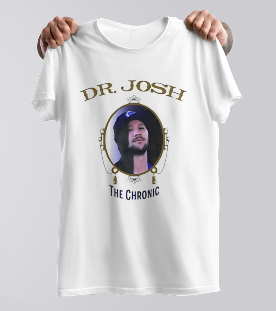 Dr Josh The Chronic Cap Mirror T-Shirt