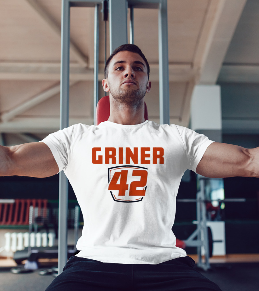 Griner 42 Phoenix Mercury Basketball Team Fan Gear T-Shirt