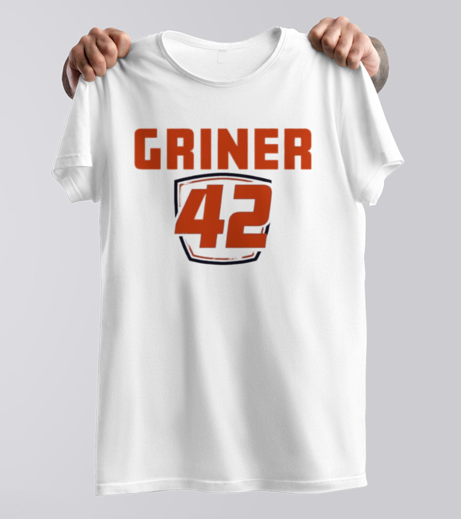 Griner 42 Phoenix Mercury Basketball Team Fan Gear T-Shirt