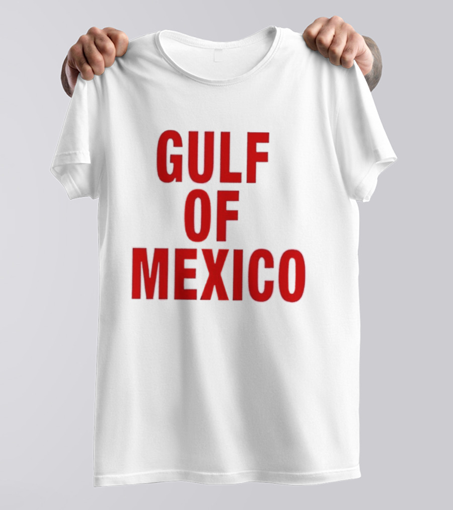 Gulf Of Mexico Bold Red T-Shirt