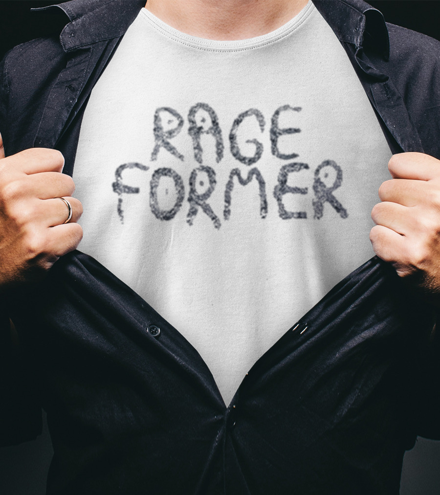 Rage Former Tin Ringer Shrunken Bold Drip T-Shirt