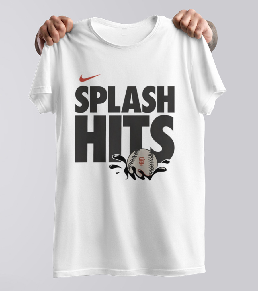 Nike San Francisco Giants Splash Hits Baseball T-Shirt