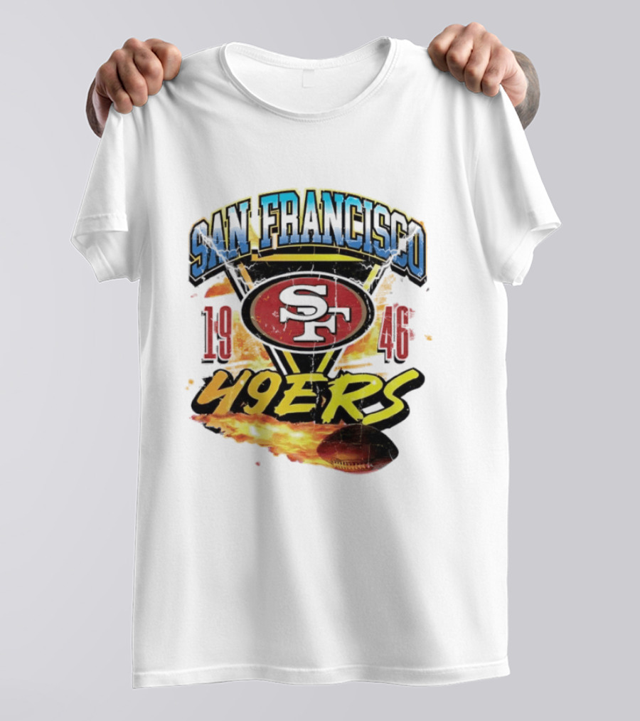San Francisco 49ers 1946 Football Team SF Logo 49ers T-Shirt