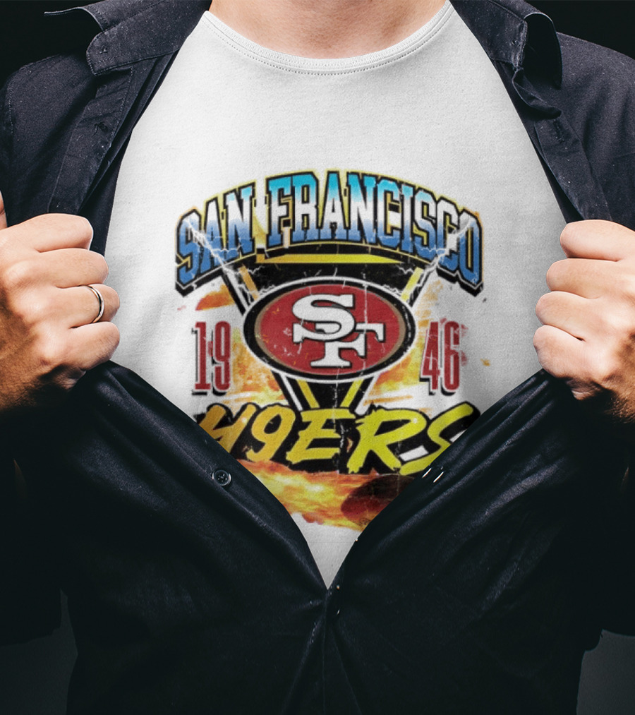 San Francisco 49ers 1946 Football Team SF Logo 49ers T-Shirt