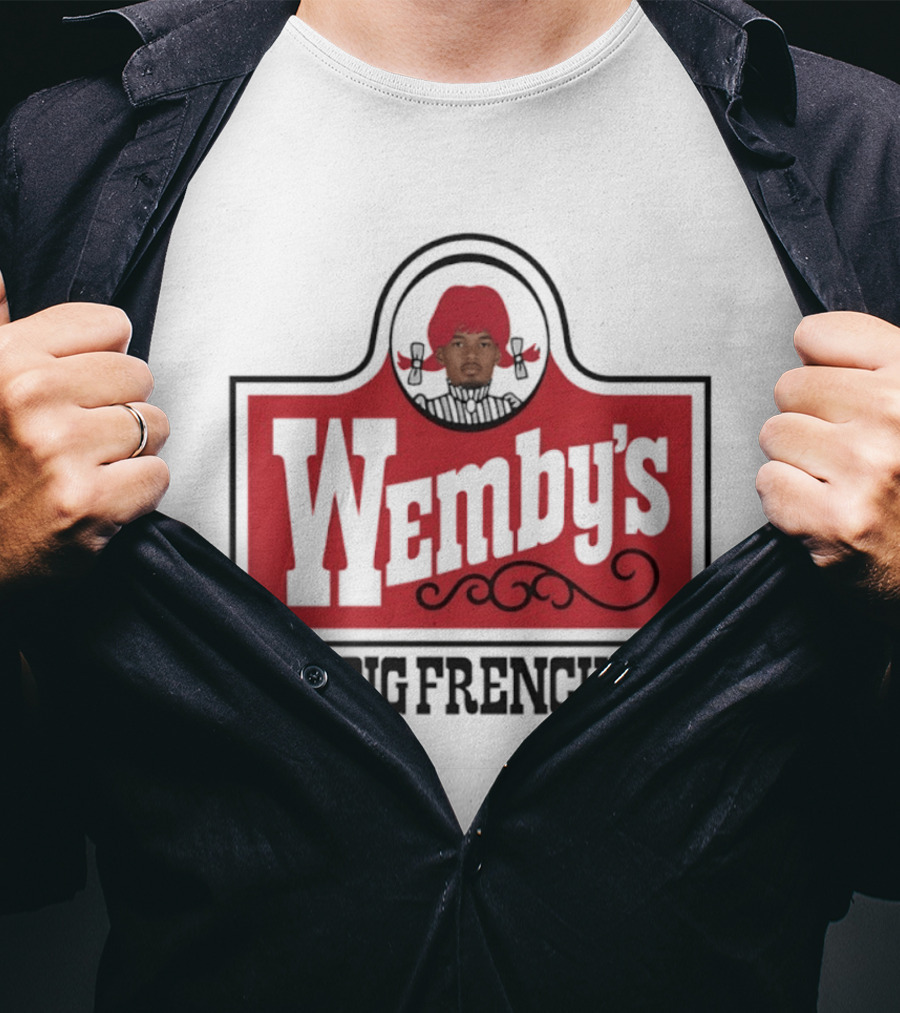 Wemby's The Big French Fry Victor Wemby's Spurs T-Shirt