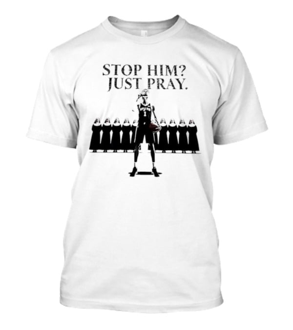 Victor Wembanyama San Antonio Spurs NBA Stop Him Just Pray T-Shirt