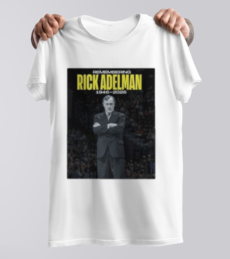 Remembering Rick Adelman 1946 2026 NBA Basketball ClutchPoints T-Shirt