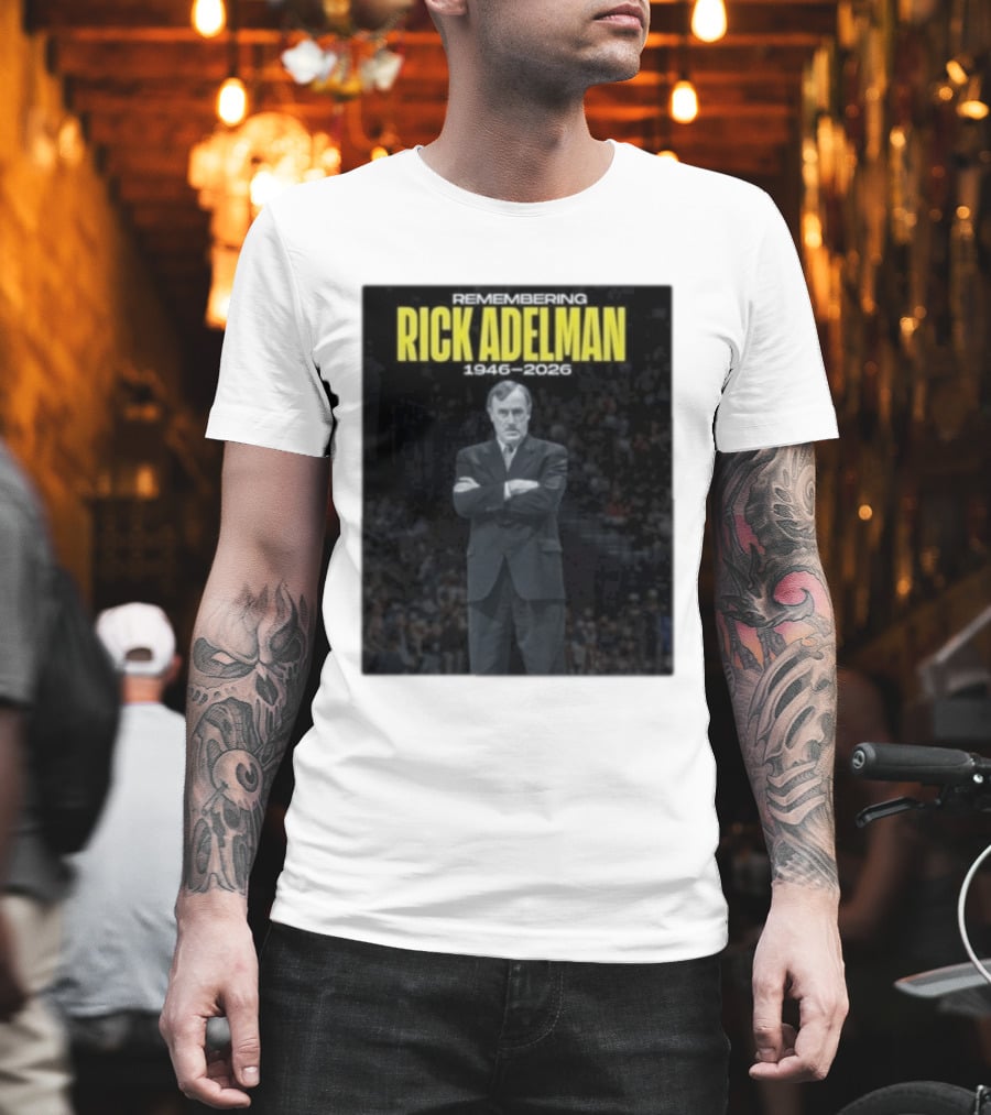 Remembering Rick Adelman 1946 2026 NBA Basketball ClutchPoints T-Shirt