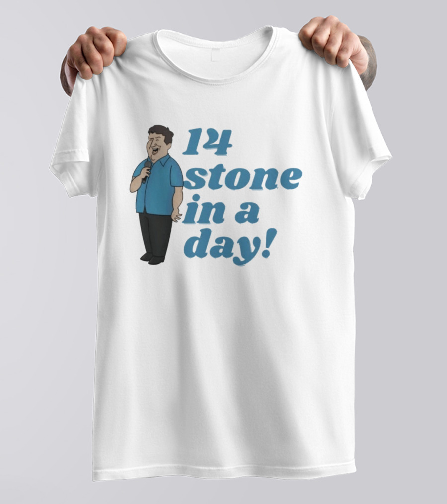 Peter Kay 14 Stone In A Day Stand Up Comedy British Comedian T-Shirt