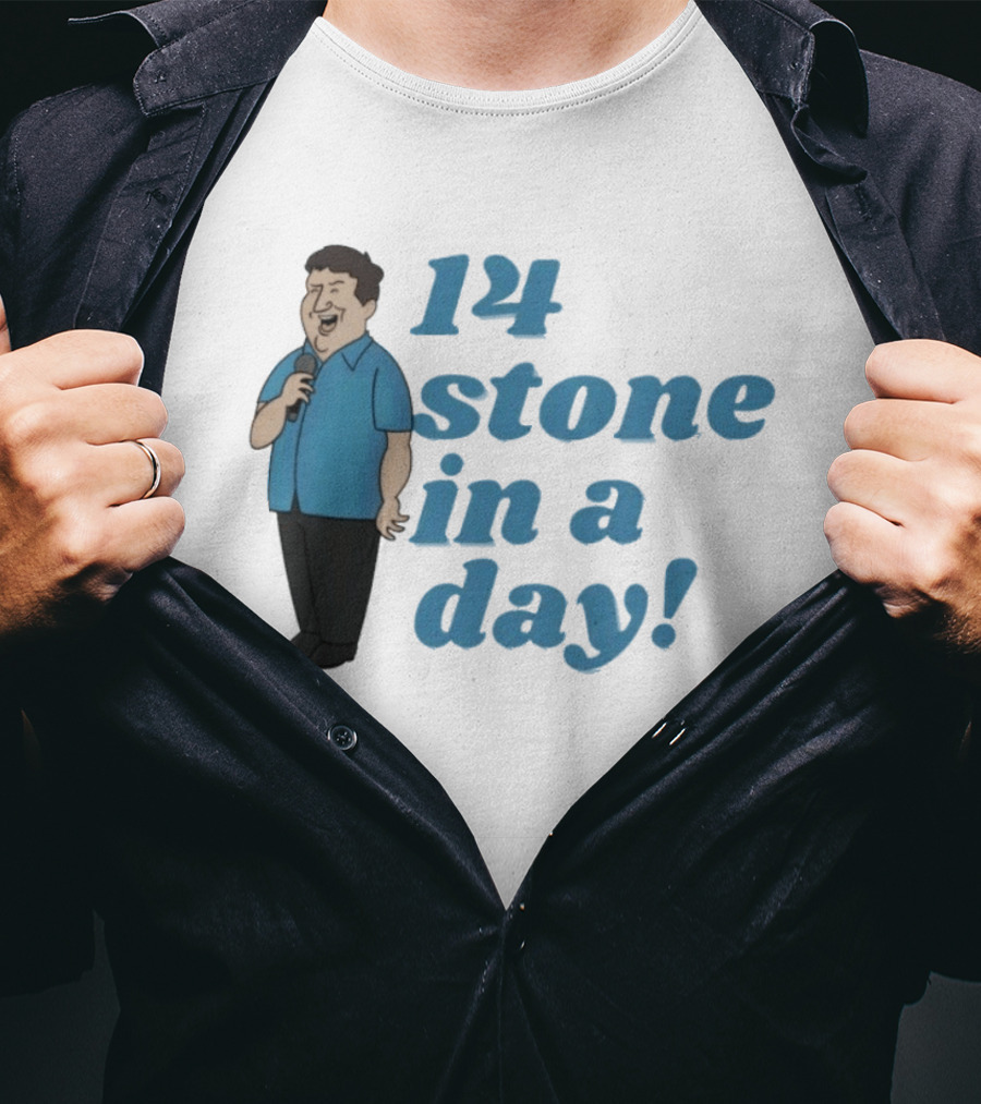 Peter Kay 14 Stone In A Day Stand Up Comedy British Comedian T-Shirt