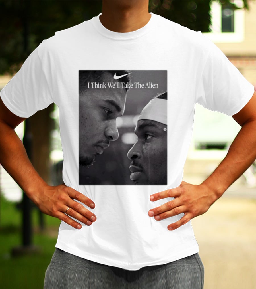 I Think We'll Take The Alien NBA Basketball Victor Wembanyama T-Shirt