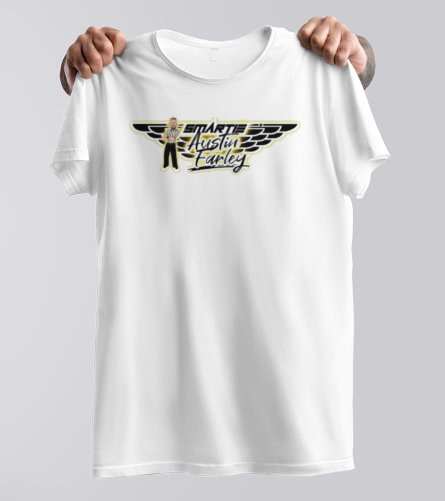 Smarte Austin Farley Referee Sports Wings T-Shirt