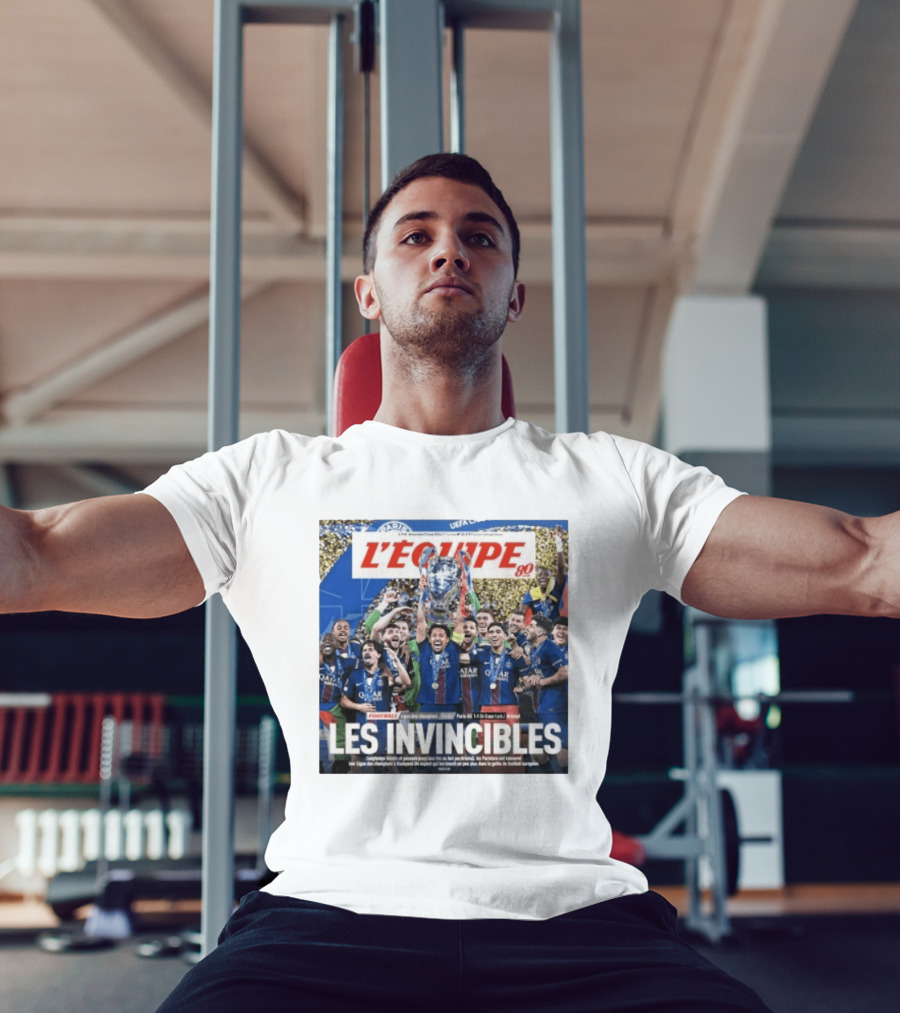 L'Équipe 80 Les Invincibles Football Ligue Des Champions T-Shirt
