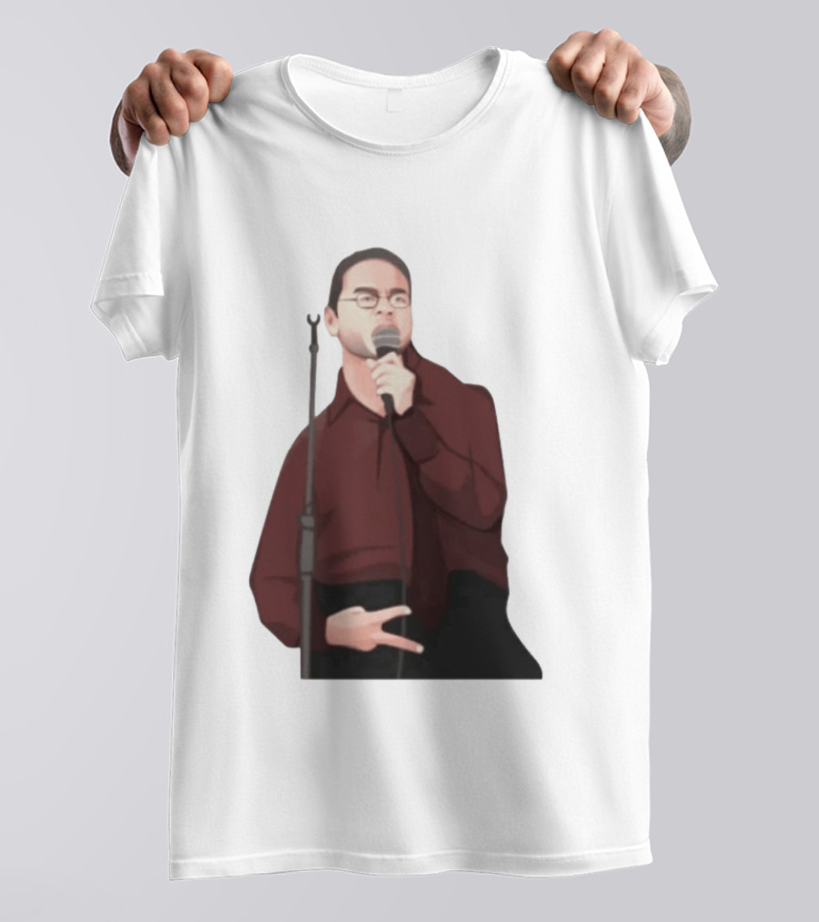 Max And Paddy Stand Up Comedy Performance Live Stage Microphone T-Shirt