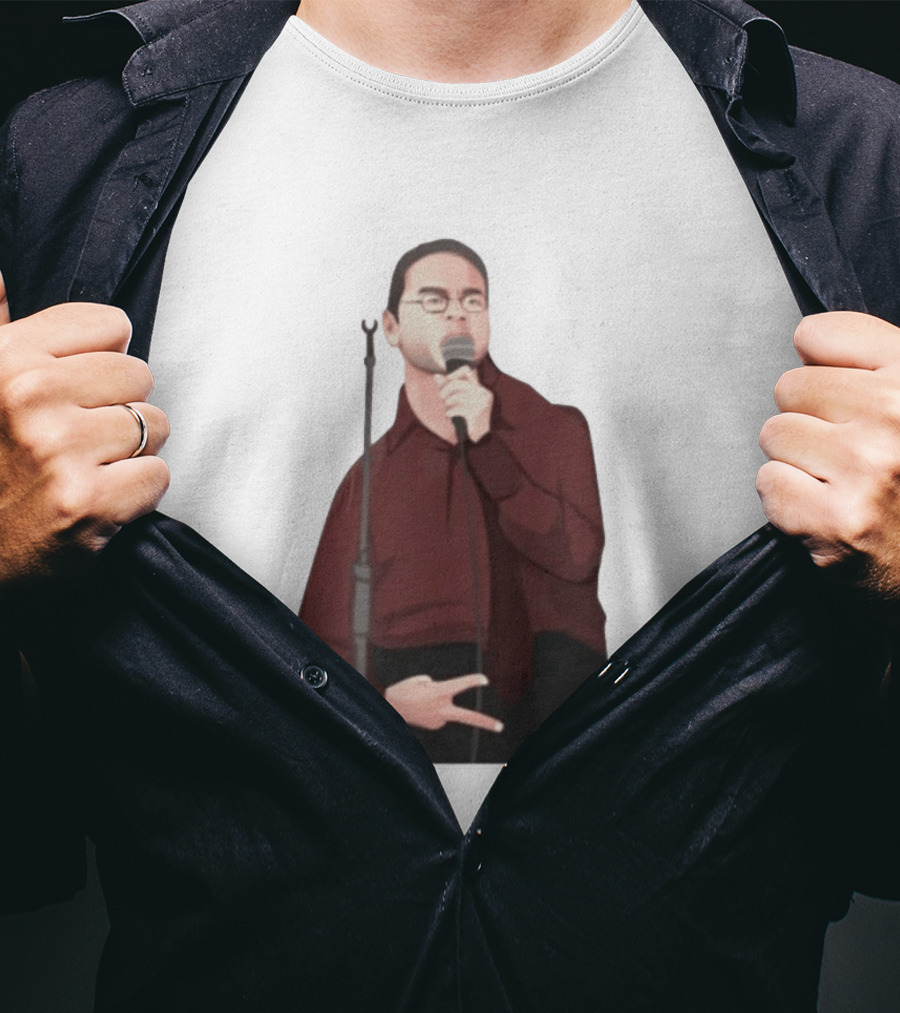 Max And Paddy Stand Up Comedy Performance Live Stage Microphone T-Shirt