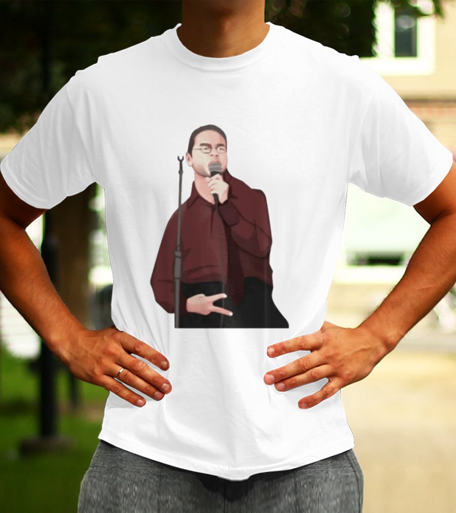 Max And Paddy Stand Up Comedy Performance Live Stage Microphone T-Shirt