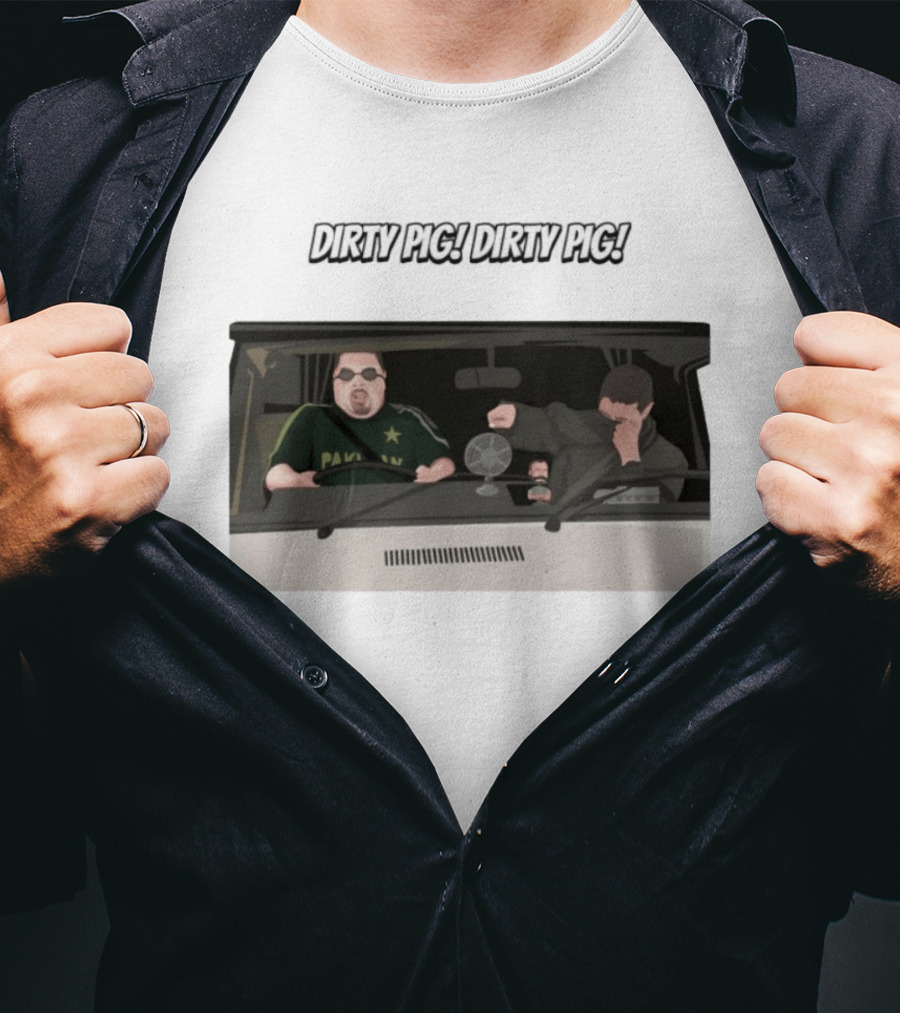Max And Paddy Dirty Pig Dirty Vantastic Road Trip T-Shirt