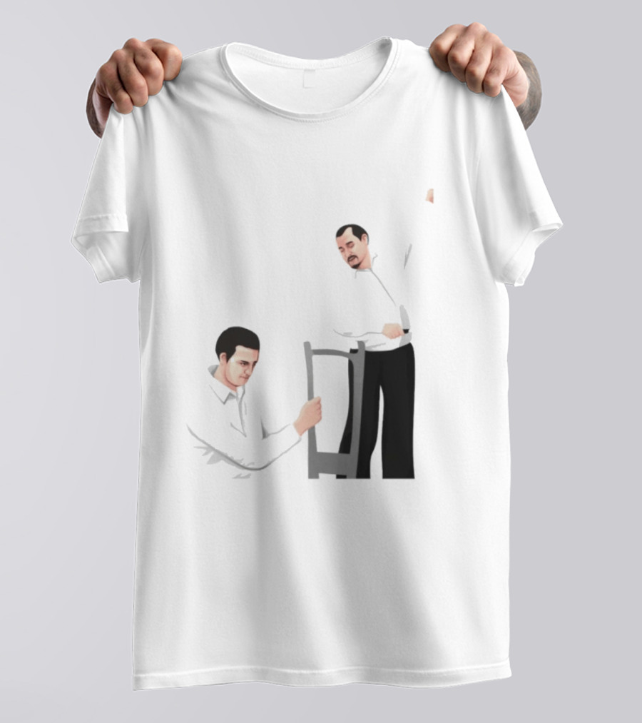 Max And Paddy Pine Barrens Christopher Moltisanti Paulie Gualtieri Chair Scene T-Shirt